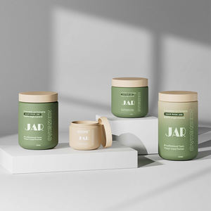 Oferta Especial Juego de Tarros de Plástico de Lujo Vacíos de 300ml 500ml 530ml 600ml 1100ml Contenedores Cosméticos Grandes - Product Image 3