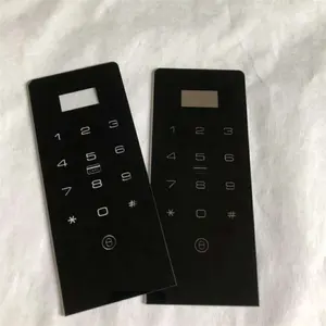 電子指紋スマートドアロック用ガラスWifiカードデジタルコードガラスパネル