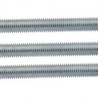 High Quality Low Carbon Steel Galvanized Zinc Plated Fully Stud Thread Left Hand Metric Thread Rod M8 DIN975/DIN976 3-Year