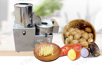 Trancheuse à pommes de terre industrielle avec épluchage et lavage | Coupeuse automatique de pommes de terre pour frites et frites | 400-600 Kg/h
