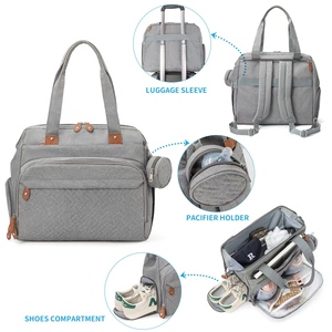 Sacs à <span class=keywords><strong>langer</strong></span> multifonctionnels pour mamans, vente en gros d'usine BSCI, sacs à <span class=keywords><strong>dos</strong></span> de maternité, sacs de voyage avec matelas à <span class=keywords><strong>langer</strong></span> - Product Image 2