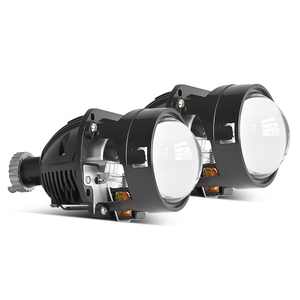 Xenplus Factory Wholesale Super Bright 50w 6500K 2.5 Inch Car High Beam Bi Led Projector Lens With Led Laser Light Accessories - Product Image 6