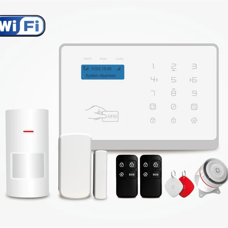 Wolf_Guard 3G GSM WIFI sistema de alarma de seguridad para el Hogar Inteligente