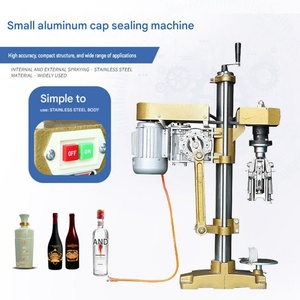 Machine de capsulage semi-automatique en aluminium ROPP pour bouteilles de vin et de bière en verre, scelleuse de bouchons à vis - Product Image 2