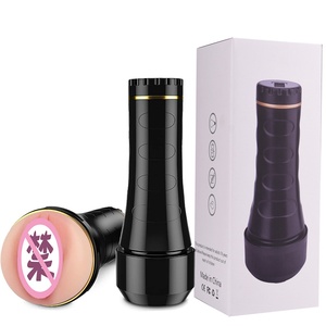 Masturbateur masculin réaliste à aspiration réglable, modèle <span class=keywords><strong>Flashlight</strong></span> Aircraft Cup Pocket Pussy, en silicone souple, jouet sexuel pour hommes, produit transfrontalier - Product Image 6