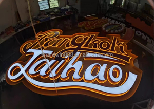 Sharewin ngoài trời trong suốt Màn hình <span class=keywords><strong>LED</strong></span> tùy chỉnh 3D chữ phát sáng dấu hiệu acrylic cho các công ty trang trí tùy chỉnh kích thước màu - Product Image 6