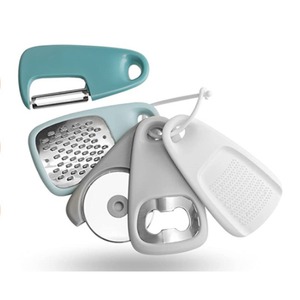 Juego de Utensilios de Cocina de 5 Piezas: Rallador de Queso, Abridor de Botellas, Pelador, Cortador de Pizza, <span class=keywords><strong>Herramientas</strong></span> de Cocina - Product Image 4