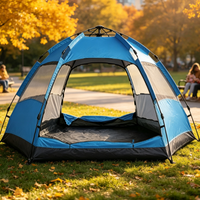 Tente de camping légère RAYCIN pour les vacances en famille, la randonnée, le pique-nique, le camping en bord de mer et les voyages de loisirs