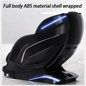 <span class=keywords><strong>Fauteuil</strong></span> de massage corporel complet de luxe avec coque ABS, commande vocale IA, étirement thaïlandais, lumières LED et étirement des jambes pour la maison et le bureau - Product Image 3