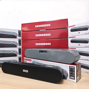 ABS-2207 Stereo Bass Wireless Blue-tooth Mini Soundbar <b>Speaker</b> with FM Radio Portable Loud Sound Woofer Active Computer <b>Speaker</b> - Product Image 5