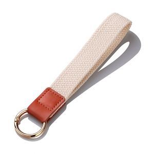 Wholesale Logo Wrist Strap Safe Other <b>Leather</b> Custom Keychain <b>Keys</b> Lanyard - Product Image 5