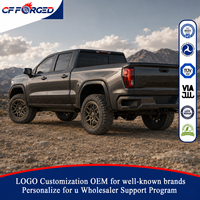 Jantes forgées sur mesure 17 18 20 pouces 6x139.7 Jantes forgées tout-terrain pour GMC Sierra 1500 AT4 AT4X Bronze mat 4x4