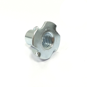 Trung Quốc bán buôn tùy chỉnh chủ đề gỗ chèn t-nuts 3/8 <span class=keywords><strong>5</strong></span>/<span class=keywords><strong>16</strong></span> M4 M5 M6 khe cắm thả trong t <span class=keywords><strong>Nut</strong></span> bốn Claw TEE <span class=keywords><strong>NUT</strong></span> - Product Image 3
