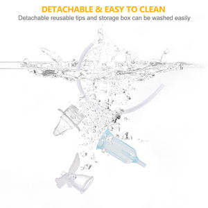 Easy To Clean Home <span class=keywords><strong>Use</strong></span> Nose Vacuum Cleaner Silicone Baby <span class=keywords><strong>Nasal</strong></span> <span class=keywords><strong>Aspirator</strong></span> With Dustproof Storage - Product Image 5