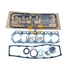 For DONGFENG CUMMINS Z15NS6B660 excavator complete full gasket with valve seat rebuild kit