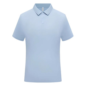 เสื้อโปโลผู้ชาย ผ้าไนลอน แห้งเร็ว ทรงเข้ารูป แขนสั้น สำหรับฤดูร้อน ผ้าถัก มีป้ายและแท็ก - Product Image 4