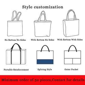 <span class=keywords><strong>Bolsa</strong></span> de Compras de Lona Resistente con Bolsillo con Cremallera y Logotipo Personalizado, <span class=keywords><strong>Bolsa</strong></span> de Mano de Lona con Asas y Fuelle - Product Image 5