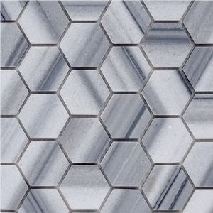 Azulejos de <span class=keywords><strong>suelo</strong></span> y baño de <span class=keywords><strong>mosaico</strong></span> hexagonal de mármol natural Diseño de parquet tradicional para interior para pared interior - Product Image 4
