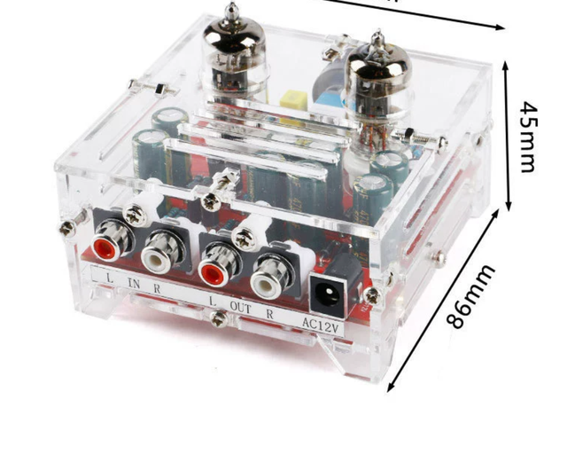 High-end 6J1 Vacuum Tube Preamplifier Front-end Board for HIFI Class a Tone Control Board XH-A201