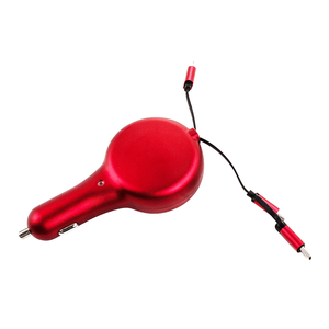 Sản Phẩm Mới 35W Nhanh Chóng Sạc Xe Hơi Đa Chức Năng Kép Cổng USB Loại C Có Thể Thu Vào Phổ Xe Sạc Không Dây - Product Image 5