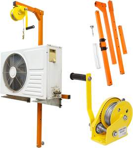 <span class=keywords><strong>Manual</strong></span> 11 LBS Manivela <span class=keywords><strong>Cabrestante</strong></span> Acero Aire acondicionado Herramienta <span class=keywords><strong>de</strong></span> elevación Ajustable 37 53 Soporte <span class=keywords><strong>de</strong></span> montaje en <span class=keywords><strong>pared</strong></span> Grúas manuales para exteriores - Product Image 1