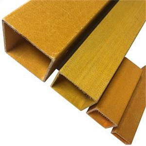 Прямые поставки с завода: Пультрудированные квадратные трубы из стекловолокна на заказ (различный диаметр) - Product Image 3