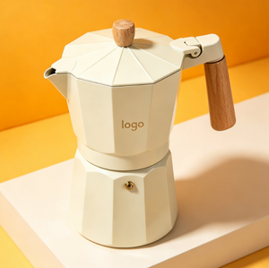 高品質で耐久性のあるコーヒーモカポット、ロゴのカスタマイズ可能、アルミ製クラシックイタリアンモカポット - Product Image 4