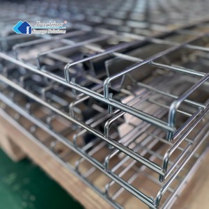 Jracking nhiệm vụ nặng nề công nghiệp kho lưu trữ Pallet Kệ thép mạ kẽm dây lưới <span class=keywords><strong>decking</strong></span> - Product Image 5