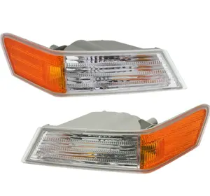 Parking Light Turn Signal Directional Lamp Front Pair Set For Jeep Patriot 68004181AC