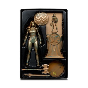 Genuino McFarlane <span class=keywords><strong>DC</strong></span> Bronze Wonder Woman figura de acción de 7 pulgadas nueva condición modelo juguete Material plástico soplador de aire función Color - Product Image 4