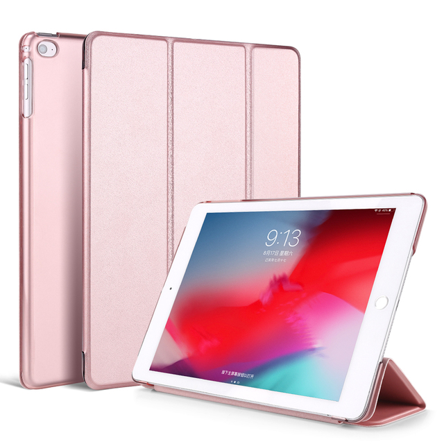 Hot Sell Cheap Price Shockproof PC Shell Cover Leather Stand Filp Case for iPad Mini4 Mini5 7.9 Inch Smart Case Cover