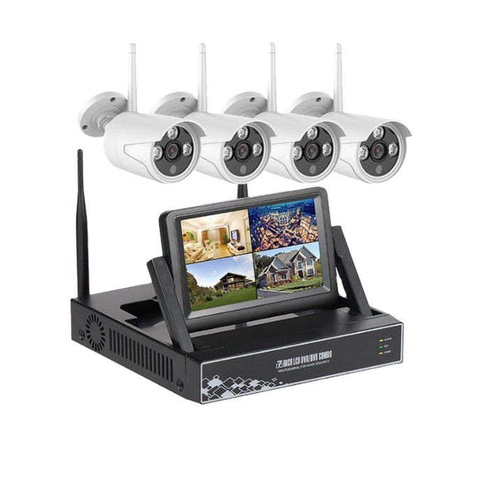 wifi camera system with monitor