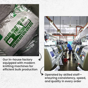 Sombrero de oración Kufi de Punto ligero para hombres musulmanes Gorra étnica de mejor valor para comodidad durante todo el día - Product Image 6