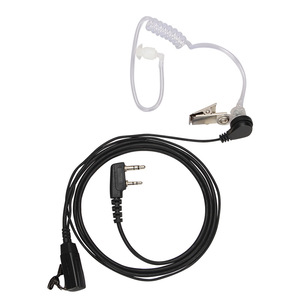 Walkie Talkie Headset <b>Cable</b> With Ear Hook Universal For Kenwood Baofeng 5R 888S Anti Interference Audio Attachment - Product Image 2