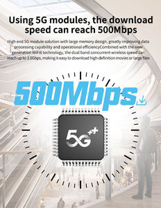 Cấp công nghiệp ngoài trời 5G Wifi 6 CPE Router với khe cắm thẻ Sim PoE điện ax3000 băng tần kép nước bằng chứng không dây Wifi Router - Product Image 2