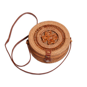 Natürlicher Rattan-Geflochtener Kleiner Aufbewahrungskorb Kosmetik-Organizer für Schminktisch Schlüssel und Verschiedenes für den Eingangsbereich - Product Image 2