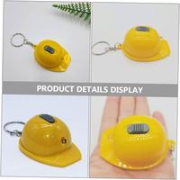 Portachiavi LED con Logo Personalizzato, Mini Torcia per Casco da Costruzione, Piccola Torcia di Sicurezza per Cappello