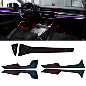 64 Color Light forAudi A7L/C8 Big panel Set of 6 2022-2025 <b>Car</b> Ambient Light Accessories for Interior <b>Decoration</b> Upgrade - Product Image 1