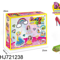 Kits de peinture au diamant DIY pour enfants, vente chaude 2025, mignons, accessoires de mosaïque, outils et autocollants pour garçons et filles