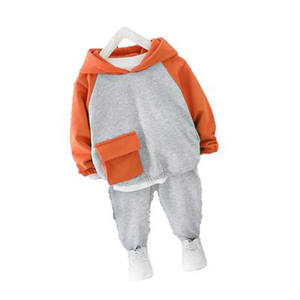 Ensemble d'automne pour filles, vêtements pour enfants en gros, sweats à capuche et pantalons harem par sublimation, achat en ligne Hong Kong - Product Image 1