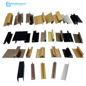 Plinthe moderne PS écologique à LED en alliage d'aluminium <span class=keywords><strong>PVC</strong></span> mousse <span class=keywords><strong>corniche</strong></span> couronne Zocalo moulures murales extérieures pour hôtels - Product Image 3