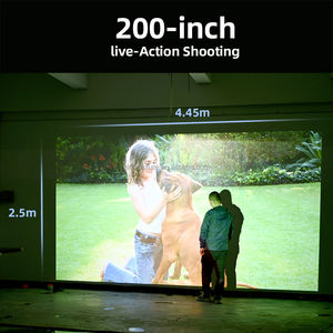 Projecteur Home Cinéma LCD Android GTV pour Karaoké et Simulateur de Golf, Anti-Poussière, Haute Luminosité, 8K Football U001 - Product Image 2