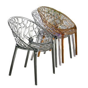 Sillas de Plástico de Resina PP Doradas al por Mayor a Bajo Precio con Diseño de Respaldo de Malla y Sillas de Resina Blancas para Actividades - Product Image 3