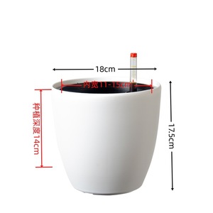 Vaso Decorativo Mini in Plastica, Confezione Multipla, Alta Qualità, Design Semplice, Resistente alla Corrosione, Robusto, Adatto per <span class=keywords><strong>Bonsai</strong></span> <span class=keywords><strong>da</strong></span> <span class=keywords><strong>Esterno</strong></span> - Product Image 3