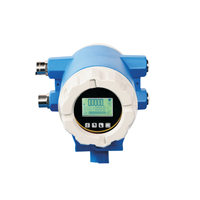 Magmeter Elektromagnetik Tri-clamp Saniter Bahan Stainless Steel untuk Pengukuran Cairan/Fluida OEM Akurasi +/-0.05% Laju Alir 0.5-10