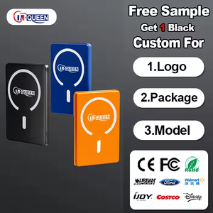 OEM 5000mAh Delgado Magnético de Carga Rápida Inalámbrico <span class=keywords><strong>Mag</strong></span> Power Bank Seguro Mini Portátil <span class=keywords><strong>Powerbank</strong></span> Para Iphone 15 14 Batería Externa - Product Image 2