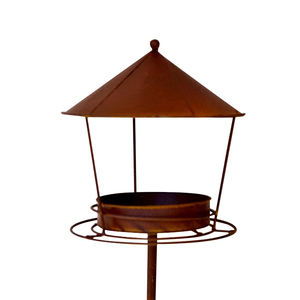 Alimentador Pólo do pássaro de JH-Mech para fora para observar alimentadores eretos livres do pássaro do aço resistente do pássaro do Weathering selvagem exterior - Product Image 1