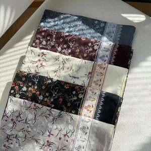 Spot Voile Print 114*114cm Hijab Malasia Indonesio Wrap Pañuelo para la cabeza - Product Image 2