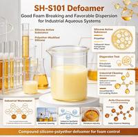 Désémulsifiant S101 Silicone-Polyéther pour eaux usées industrielles, eau de circulation, fluide de travail semi-synthétique pour métaux, détergent quotidien