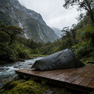 Tente de bivouac ultralégère de qualité supérieure, imperméable, pour une personne, abri pour la randonnée en solo et les aventures de camping sauvage - Product Image 4